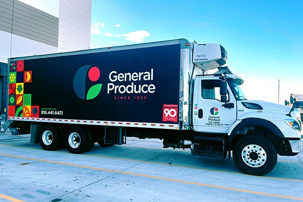 General Produce — 26' Box Truck Wrap