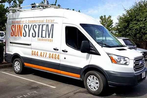 SunSystem — van decals installation